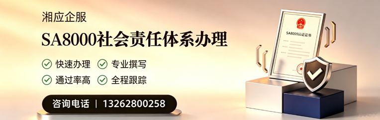 抚州SA8000社会责任体系认证服务
