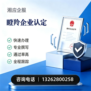 抚州瞪羚企业认定申报服务