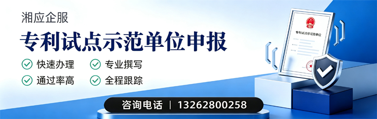 抚州专利试点示范单位申报服务
