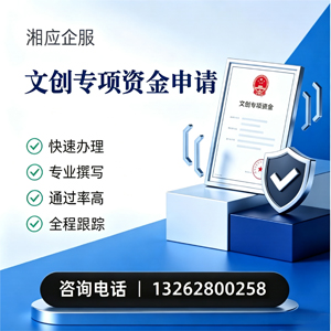 抚州文创专项资金申报服务